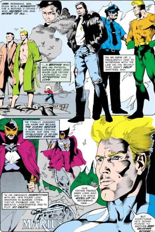 Aquaman and Ocean Master